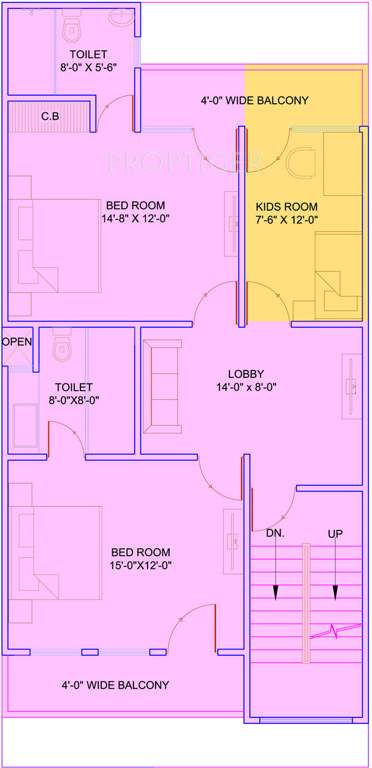 Supertech Holiday Village (4BHK+5T (3,491 sq ft) 3491 sq ft)