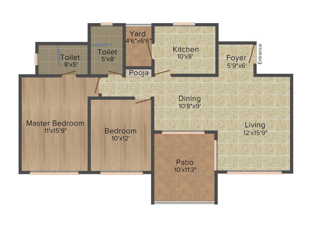 Peninsula Ashok Meadows (2BHK+2T (1,335 sq ft) Pooja Room 1335 sq ft) Peninsula Ashok Meadows (2BHK+2T (1,335 sq ft) Pooja Room 1335 sq ft)
