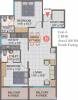 Sai Lavender (2BHK+2T (1,168 sq ft) Study Room 1168 sq ft)