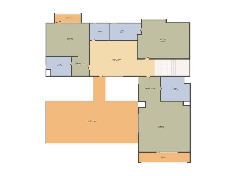 Unitech Karma Lakelands (4BHK+6T (5,867 sq ft)   Servant Room 5867 sq ft)