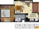 Radiance Mandarin (1BHK+1T (654 sq ft) 654 sq ft) Radiance Mandarin (1BHK+1T (654 sq ft) 654 sq ft)