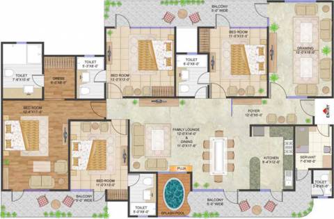 4000 To 4500 Square Foot House Plans