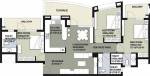 Raheja Vedaanta (3BHK+3T (1,833 sq ft) 1833 sq ft)