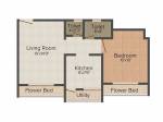 Cosmos Orchid (1BHK+1T (414 sq ft) 414 sq ft) Cosmos Orchid (1BHK+1T (414 sq ft) 414 sq ft)