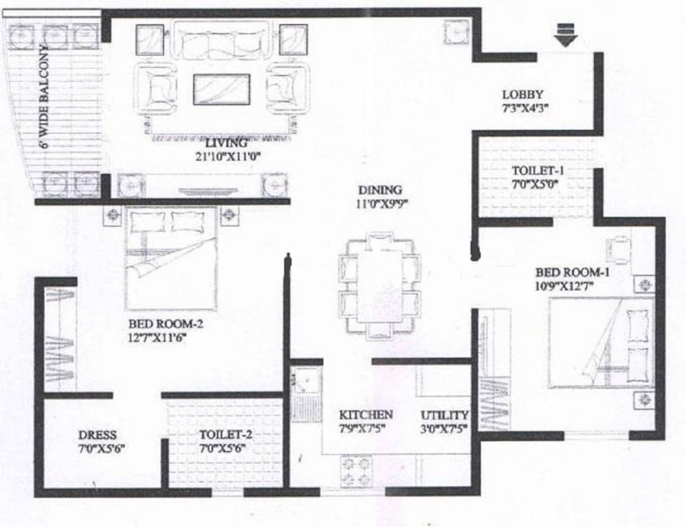  paramount Floor Plan Floor Plan