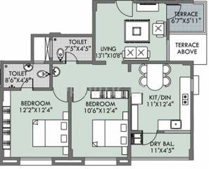 Suyog Nisarg (2BHK+2T (1,015 sq ft) 1015 sq ft) Suyog Nisarg (2BHK+2T (1,015 sq ft) 1015 sq ft)