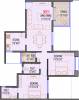Navjeevan Blue Bells (2BHK+2T (992 sq ft) 992 sq ft)