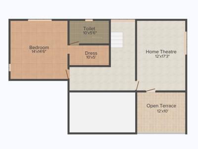 Shravanthi Castle (3BHK+4T (2,000 sq ft) 2000 sq ft)