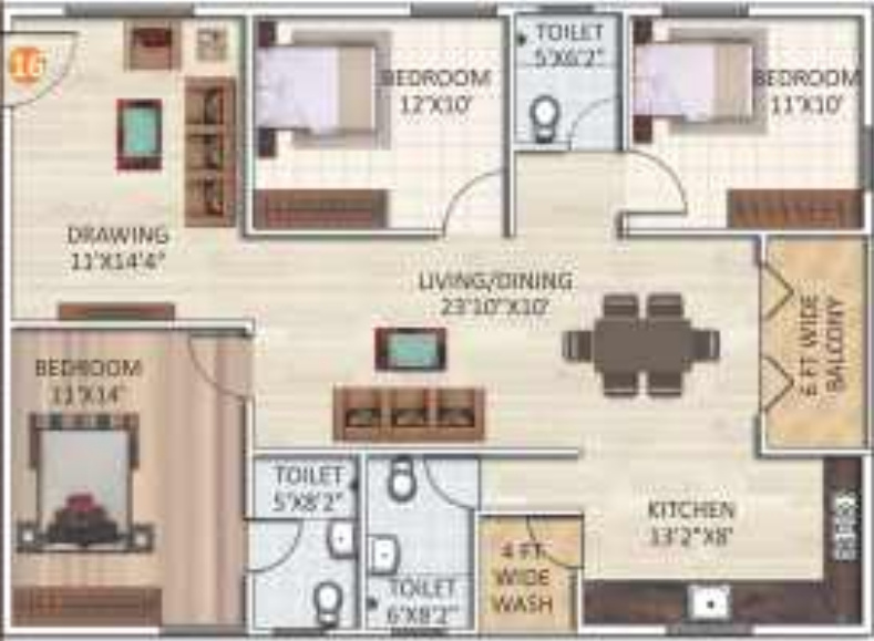  lotus pond Floor Plan Floor Plan