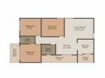 Eternity Serene (3BHK+2T (1,330 sq ft) 1330 sq ft)