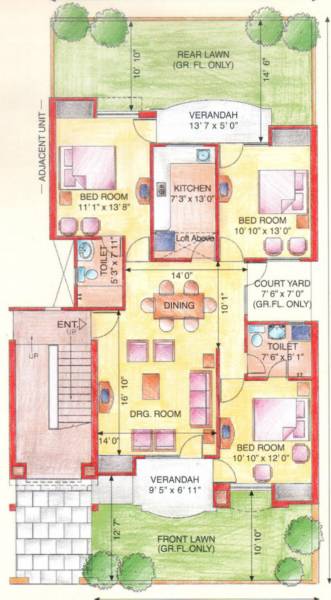  green-meadows Floor Plan Floor Plan