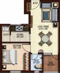 Mohan Swara (1BHK+1T (562 sq ft) 562 sq ft) Mohan Swara (1BHK+1T (562 sq ft) 562 sq ft)