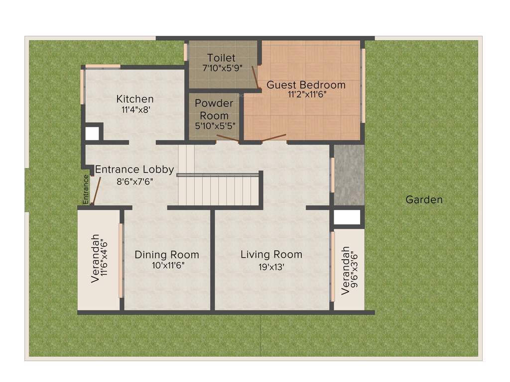 The Address The Gran Carmen Address (3BHK+4T (2,900 sq ft) 2900 sq ft)