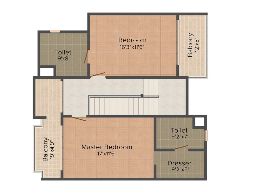 The Address The Gran Carmen Address (3BHK+4T (2,900 sq ft) 2900 sq ft)