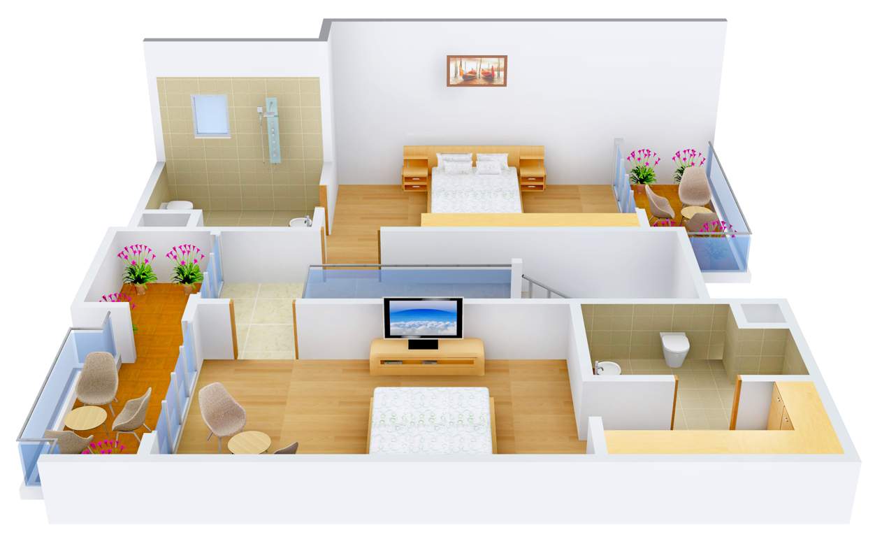 The Address The Gran Carmen Address (3BHK+4T (2,900 sq ft) 2900 sq ft)