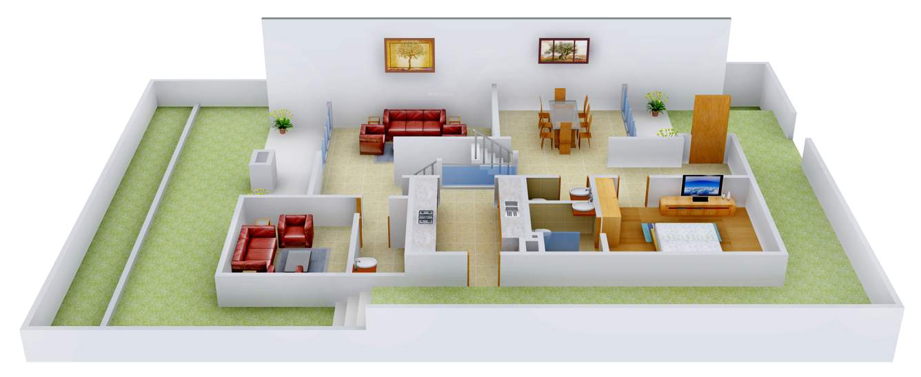 The Address The Gran Carmen Address (3BHK+4T (3,990 sq ft) + Study Room 3990 sq ft)