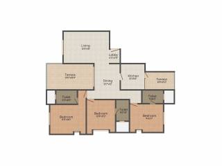 Ambiience Greendale (3BHK+3T (2,100 sq ft) 2100 sq ft) Ambiience Greendale (3BHK+3T (2,100 sq ft) 2100 sq ft)