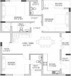 CMRS Mulberry Mist (3BHK+3T (1,411 sq ft) 1411 sq ft)