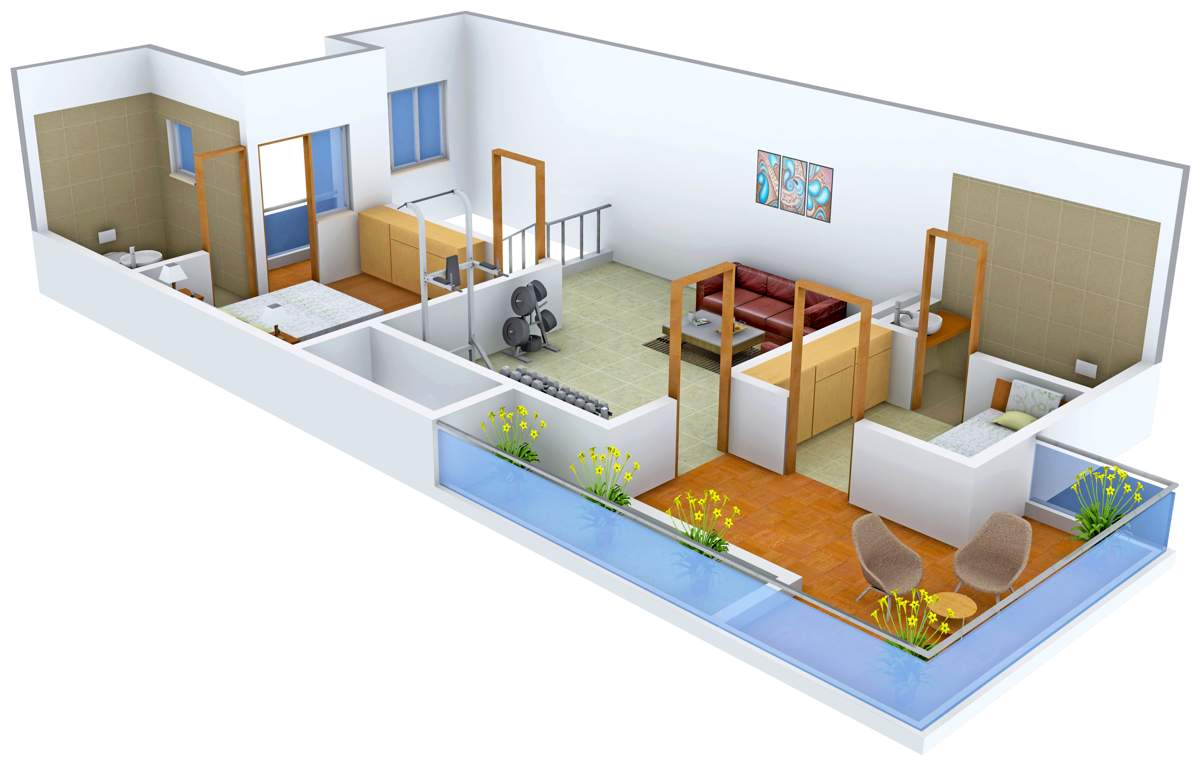 Ajnara London Square (4BHK+5T (2,490 sq ft) + Study Room 2490 sq ft)