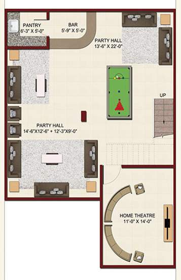  london square Floor Plan Basement Floor Plan