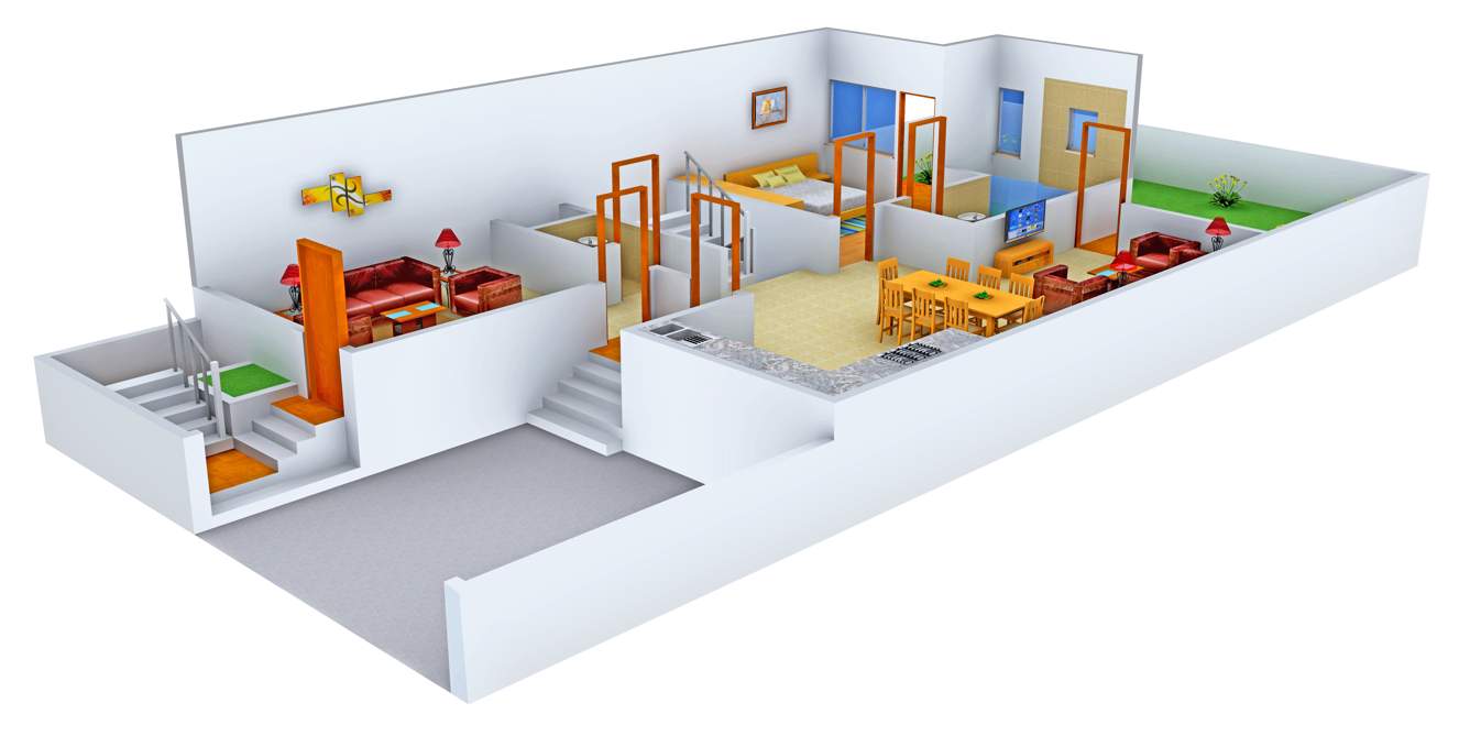 Ajnara London Square (5BHK+7T (4,570 sq ft) + Study Room 4570 sq ft)