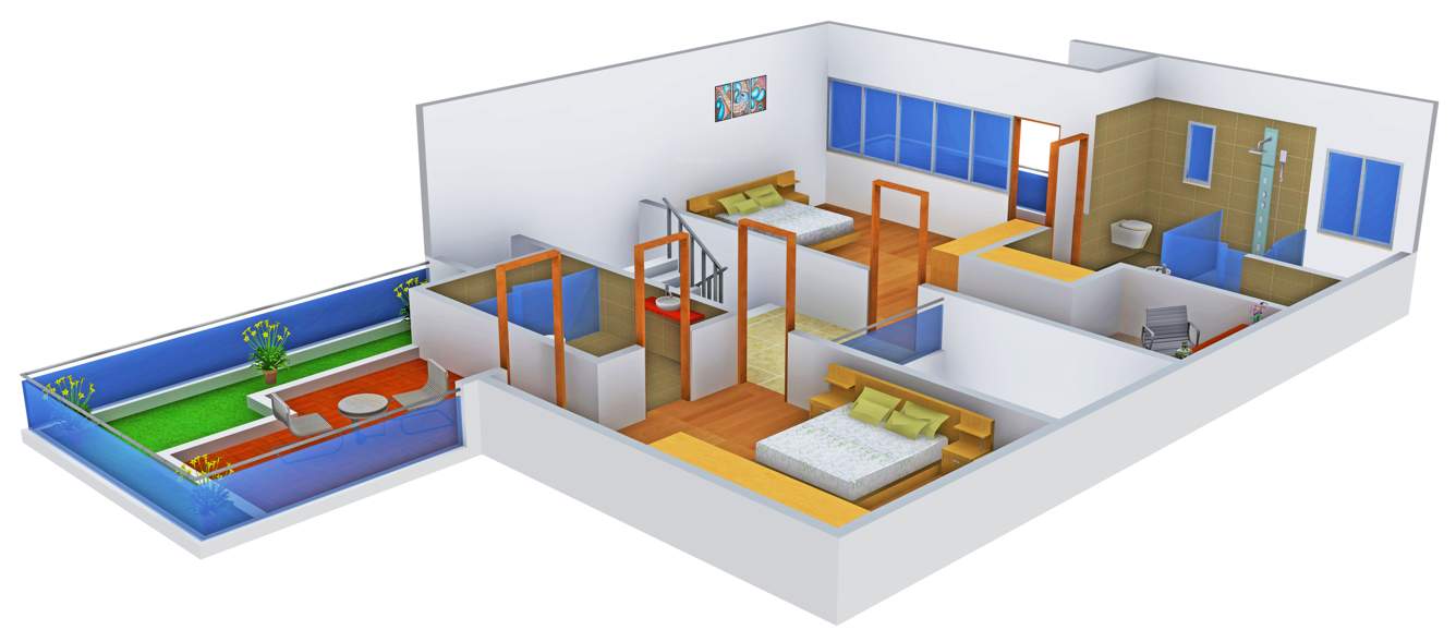 Ajnara London Square (5BHK+7T (4,570 sq ft) + Study Room 4570 sq ft)