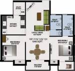 Deva Daffodills (2BHK+2T (1,040 sq ft) 1040 sq ft) Deva Daffodills (2BHK+2T (1,040 sq ft) 1040 sq ft)