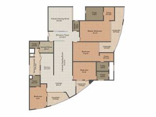 Supertech ORB (4BHK+6T (4,210 sq ft) 4210 sq ft)