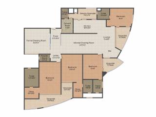 Supertech ORB (4BHK+5T (4,270 sq ft) + Servant Room 4270 sq ft)