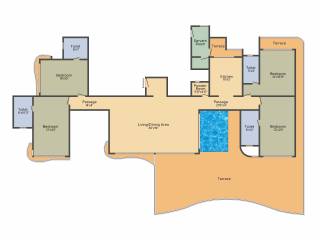 Supreme Vivero (4BHK+5T (4,000 sq ft) + Servant Room 4000 sq ft) Supreme Vivero (4BHK+5T (4,000 sq ft) + Servant Room 4000 sq ft)