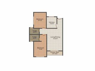 Oswal Prithvi Complex (2BHK+2T (695 sq ft) 695 sq ft) Oswal Prithvi Complex (2BHK+2T (695 sq ft) 695 sq ft)