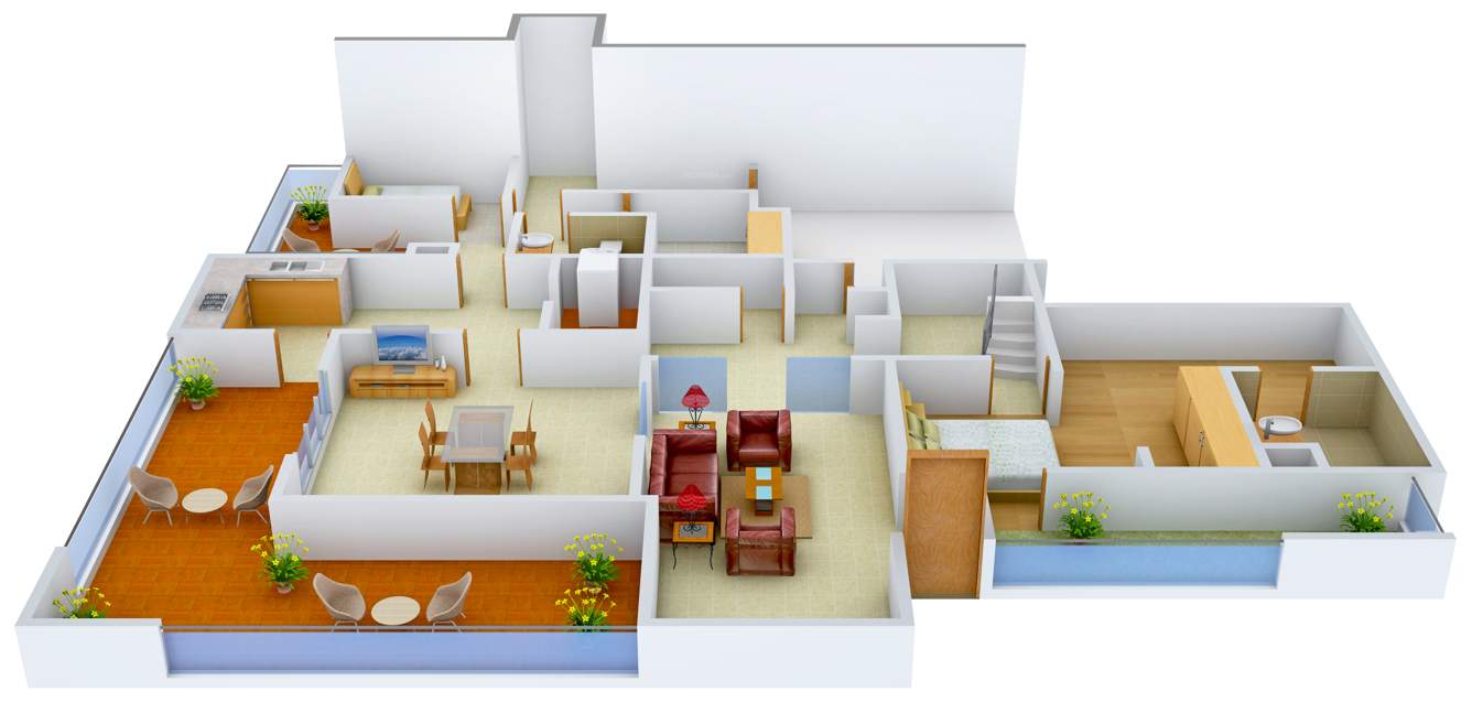 Pioneer Araya (4BHK+4T (7,673 sq ft) 7673 sq ft)