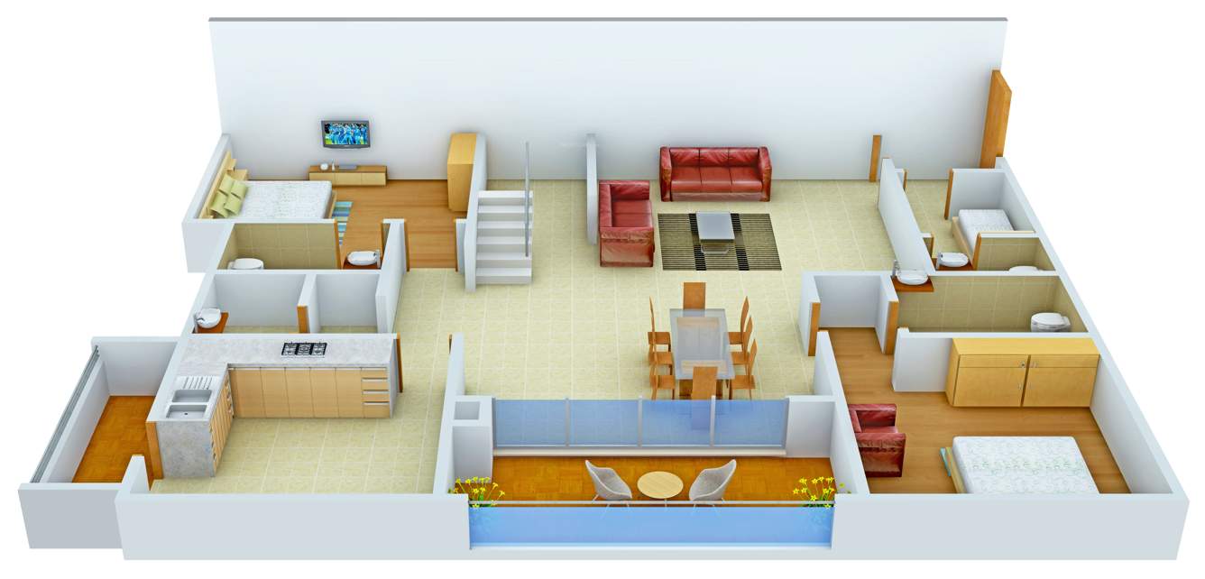 Adroit Artistica (4BHK+5T (4,321 sq ft) + Servant Room 4321 sq ft)