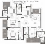 Godrej Summit (4BHK+4T (2,324 sq ft) + Servant Room 2324 sq ft) Godrej Summit (4BHK+4T (2,324 sq ft) + Servant Room 2324 sq ft)