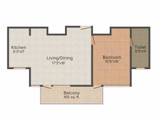 Vipul Gardens (1BHK+1T (868 sq ft) 868 sq ft) Vipul Gardens (1BHK+1T (868 sq ft) 868 sq ft)
