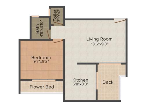 Radhe Krishna Apartment (1BHK+1T (635 sq ft) 635 sq ft) Radhe Krishna Apartment (1BHK+1T (635 sq ft) 635 sq ft)