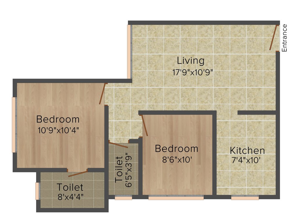 ACME Hills (2BHK+2T (944 sq ft) 944 sq ft)