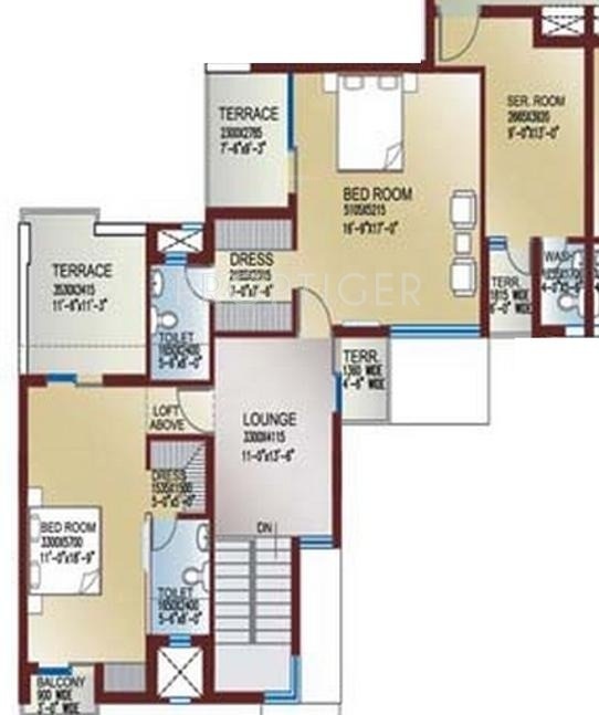 Upper Level Penthouse Plan celebrity meadows Floor Plan Upper Level Penthouse Plan