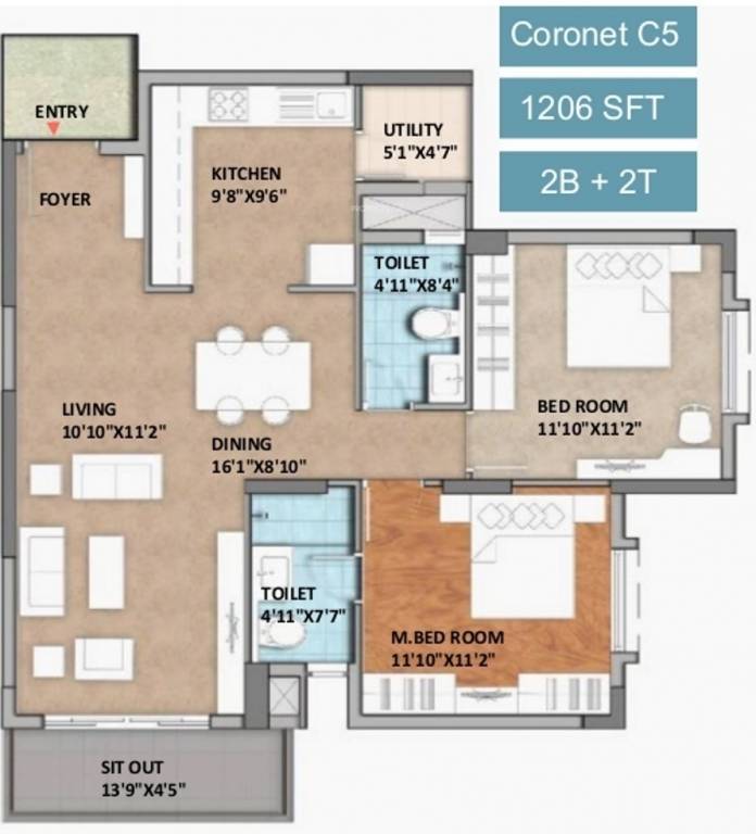 aqua coronet Floor Plan Floor Plan