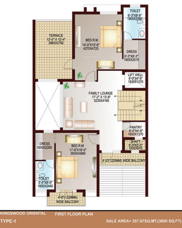 kingswood oriental Floor Plan First Floor Plan