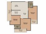 Ekdant Ekdant Dronagiri Vasundhara (3BHK+2T (1,590 sq ft) 1590 sq ft)