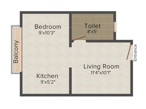 GM E City Town (1BHK+1T (435 sq ft) 435 sq ft) GM E City Town (1BHK+1T (435 sq ft) 435 sq ft)