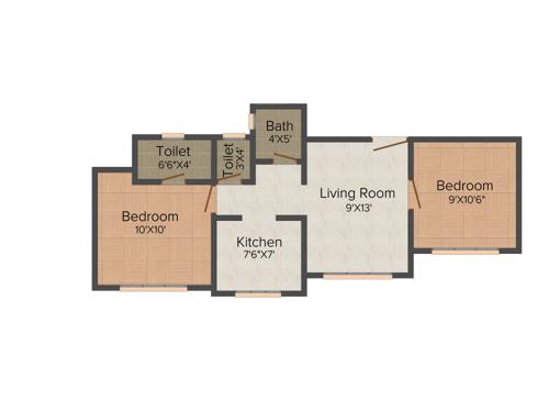 Panvelkar Bhoomi (2BHK+1T (817 sq ft) 817 sq ft)