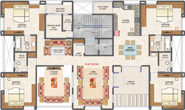 Mittal Feather Castle (4BHK+4T (2,850 sq ft) + Servant Room 2850 sq ft) Mittal Feather Castle (4BHK+4T (2,850 sq ft) + Servant Room 2850 sq ft)