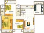 Floor Plan (3BHK+2T (1,135 sq ft) 1135 sq ft) Poonam Kalpavruksh Floor Plan (3BHK+2T (1,135 sq ft) 1135 sq ft)