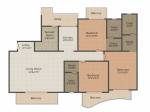 ATS Pristine (3BHK+4T (2,300 sq ft) + Servant Room 2300 sq ft)