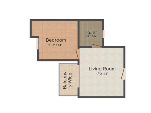 Supertech Golf Suites (1BHK+1T (590 sq ft) 590 sq ft) Supertech Golf Suites (1BHK+1T (590 sq ft) 590 sq ft)