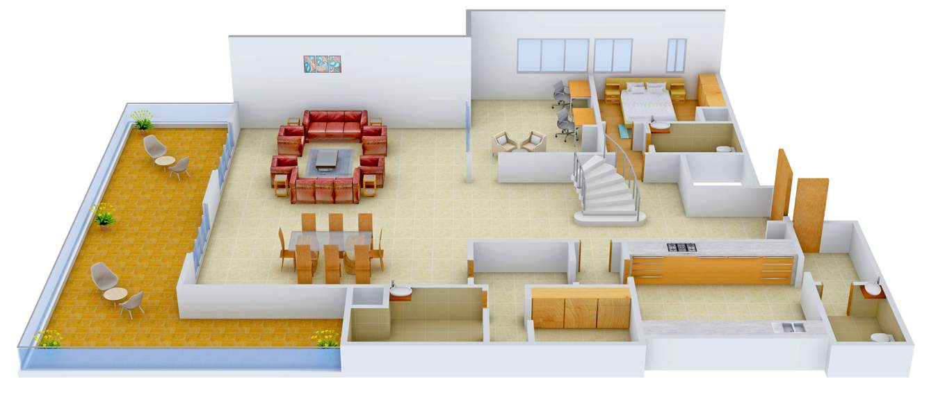 Rohan Aashiana (4BHK+5T (5,500 sq ft) + Servant Room 5500 sq ft)