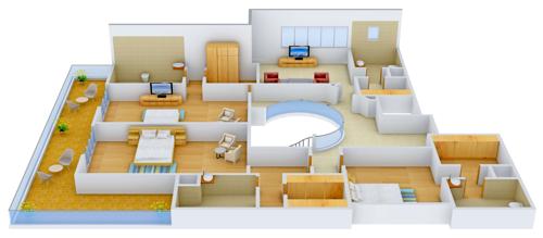 Rohan Aashiana (4BHK+5T (5,500 sq ft) + Servant Room 5500 sq ft)