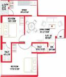 Colorhomes Silver Nest (2BHK+2T (801 sq ft) 801 sq ft)